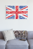 England Flag Canvas