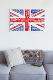 England Flag Canvas