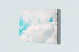 White Clouds Canvas