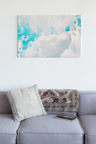 White Clouds Canvas