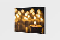 Sea of Candles Canvas