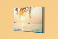 Sunset at the Beach Canvas