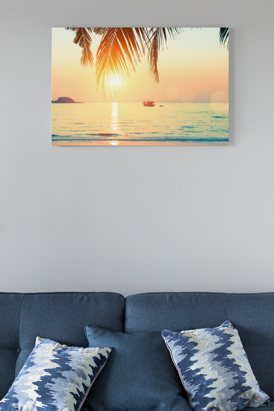 Sunset at the Beach Canvas