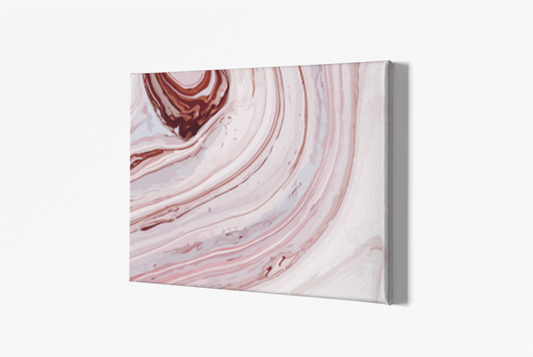 Red Marble Part 2 Canvas