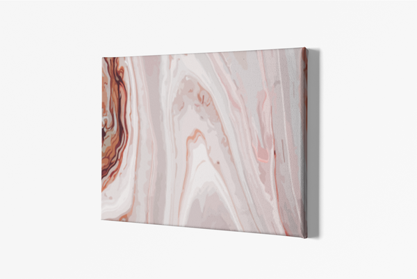 Red Marble Part 3 Canvas