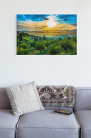 Sunset over the Horizon Canvas
