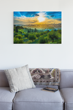 Sunset over the Horizon Canvas