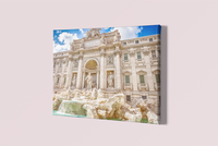 Trevi Fountains Canvas