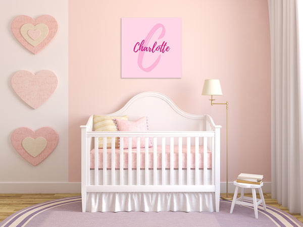 New Baby Name Canvas