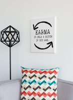 Karma Square Canvas