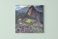Machu Picchu Square Canvas